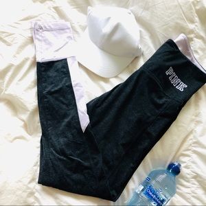 PINK Small Colorblock Yoga Leggings